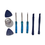 Screwdriver kit for repair and disassemble, telephones, electronics and others, 8 in 1, blue color